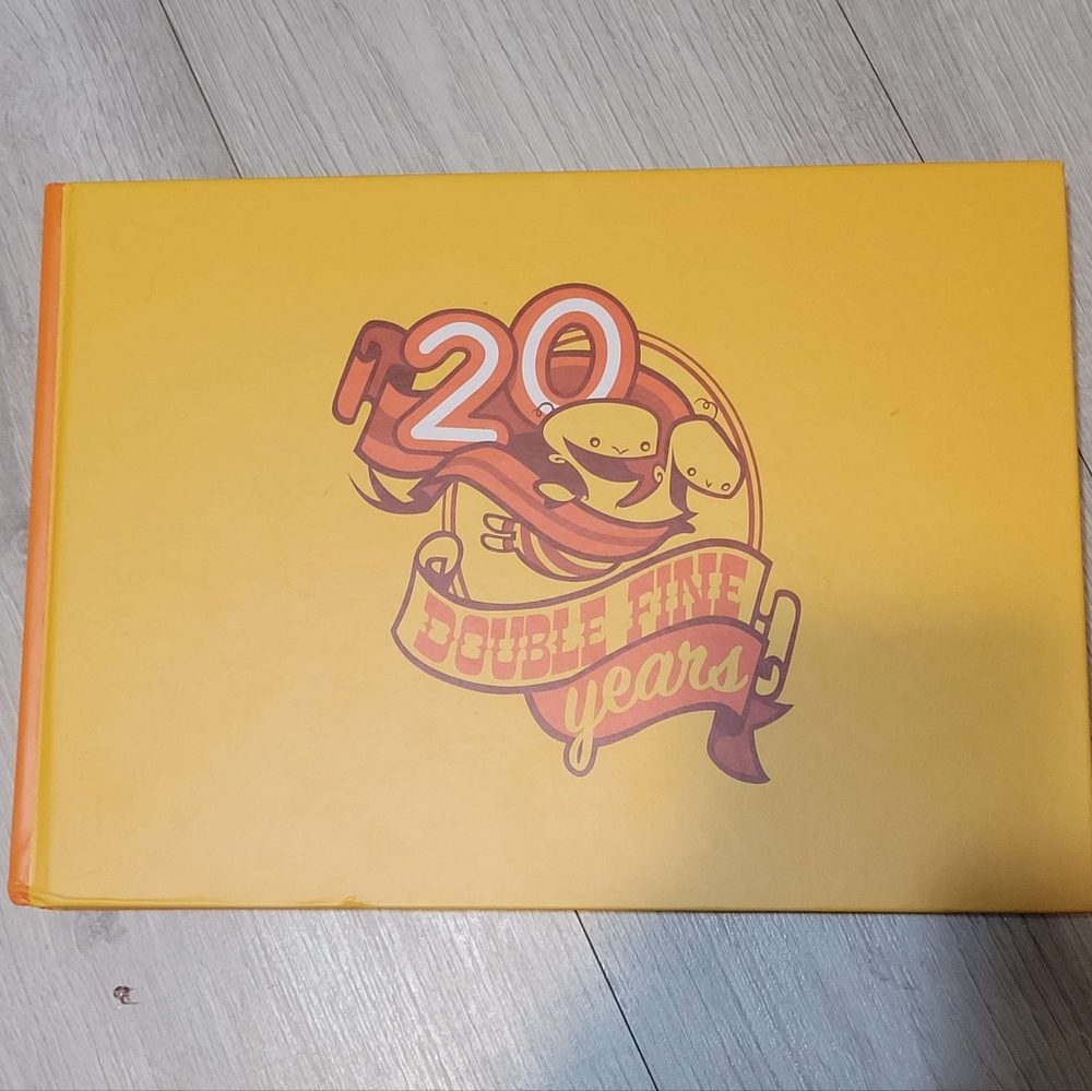 Double Fine 20 Year Anniversary Art Book